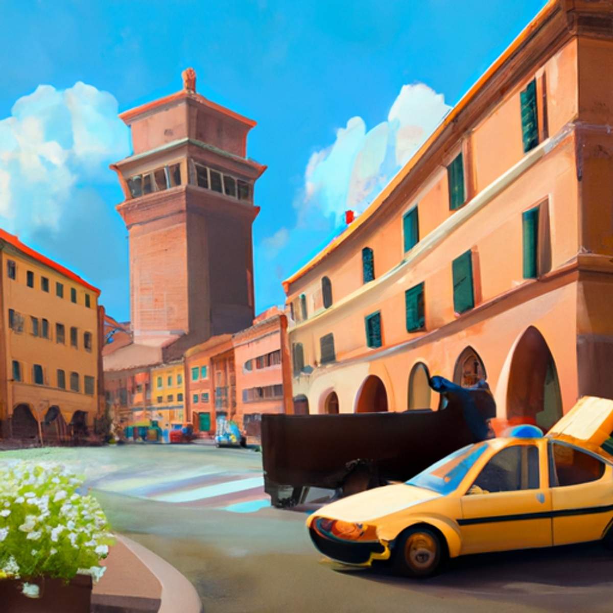 Tarifa de taxi en Italia