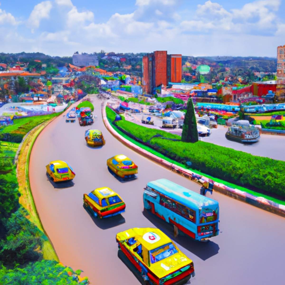 Tarifa de taxi en Ruanda